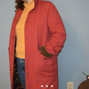 LL bean canvas parka